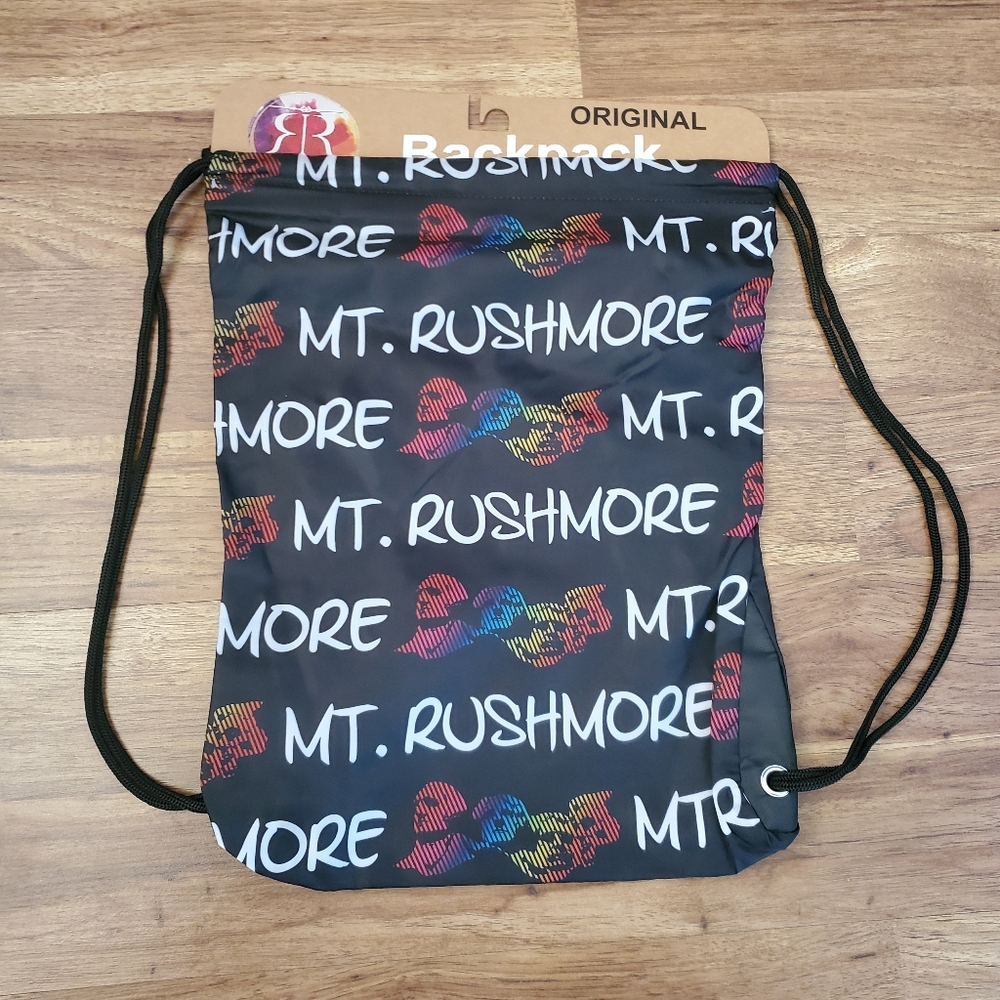 NEW Mt. Rushmore Drawstring Backpack